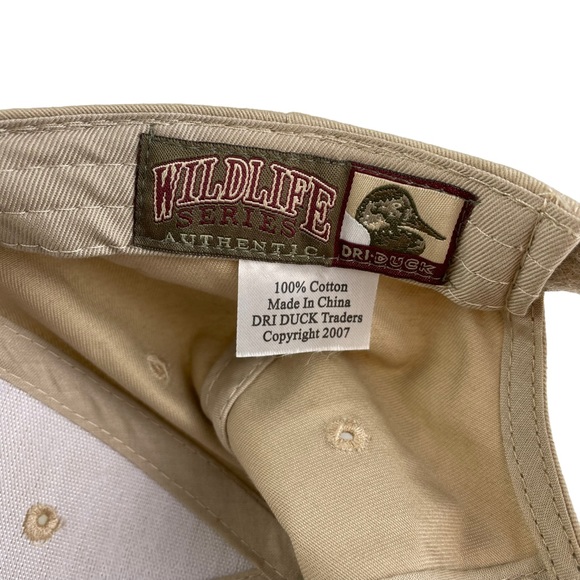 Deer Hunting Wildlife Series Authentic Velcro Strap-back Dri-Duck Embroidered - Picture 2 of 15